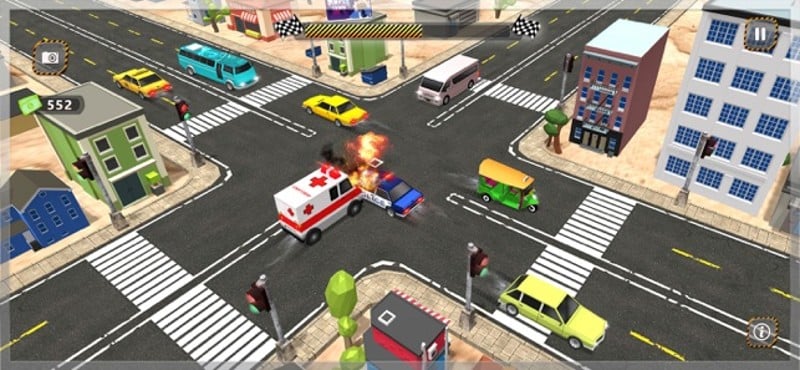 Crazy Traffic Parking Jam 3D screenshot