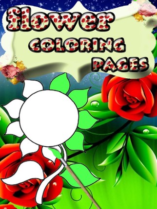 Flower Coloring Pages Free Games For Princess Girl screenshot
