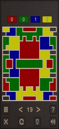 Four Color Shape Puzzle screenshot