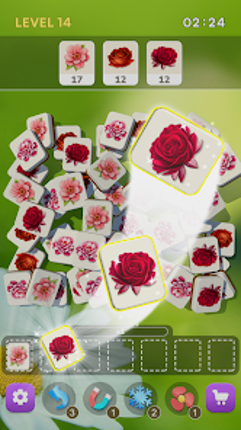 Blossom Tile 3D: Triple Match screenshot