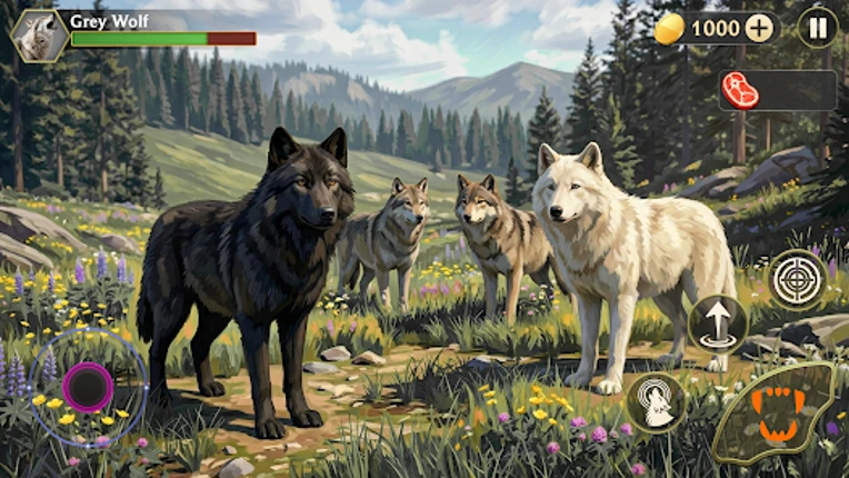 Wild Animal: Wolf Simulator 3d Image