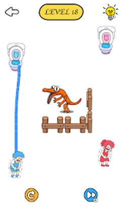 Toilet Race: Funny Draw Puzzle screenshot
