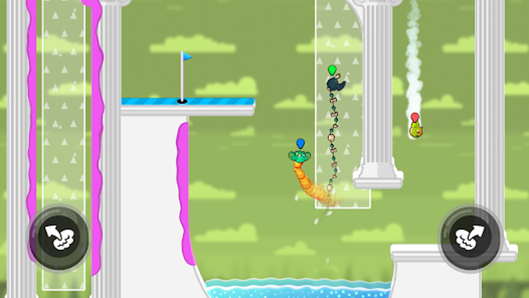 Super Flappy Golf screenshot