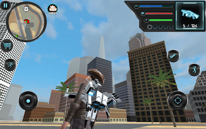 Jetpack Hero Miami Crime screenshot