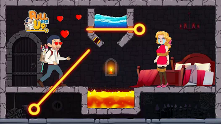 Pull Pin Puzzle: Rescue Girl screenshot