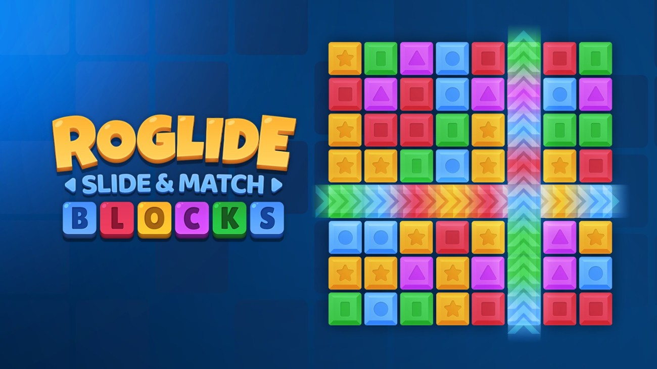Games like Roglide: Slide & Match Blocks