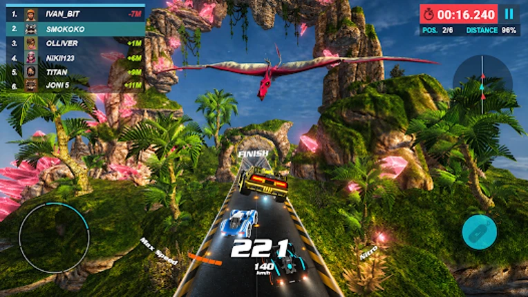 Max Speed: 3D Stunt Race screenshot