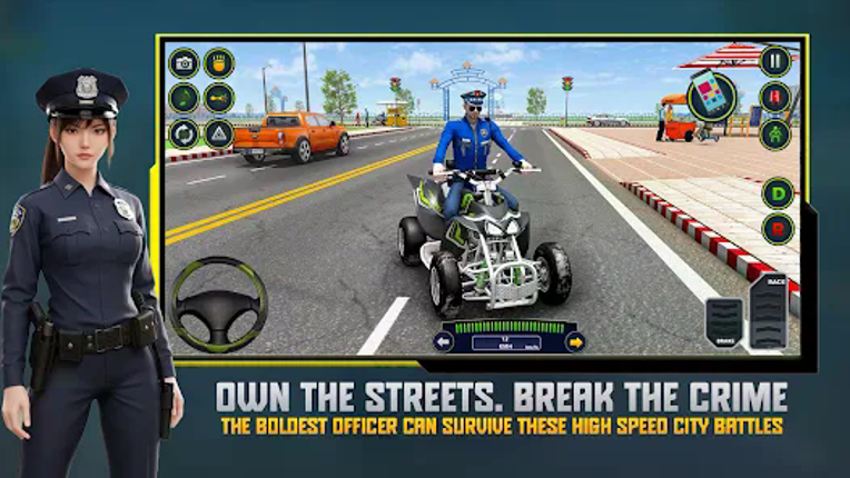 Police Cop Game Car Chase 3D screenshot