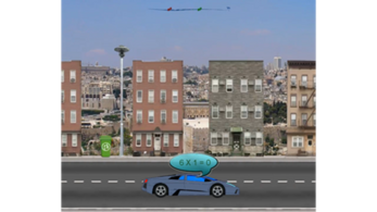 cars and math/لعبة سيارات و رياضيات screenshot