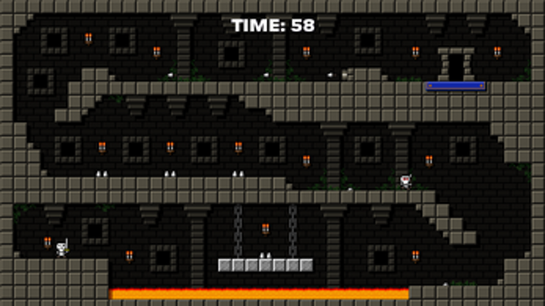 Castle Of Pixel Skulls Image