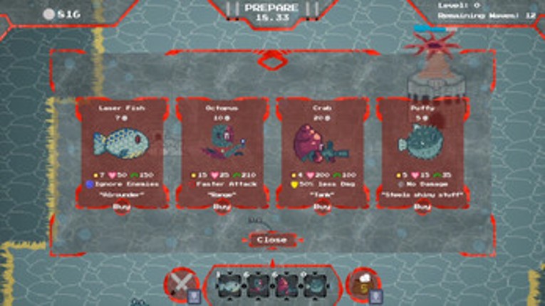 Laserfishes screenshot