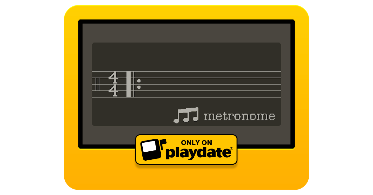 Games like Metronome for Playdate