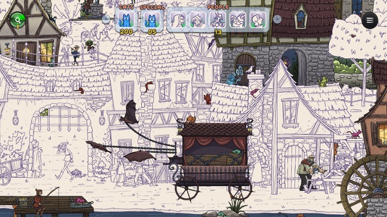 Hidden Cats in Spooky Village screenshot