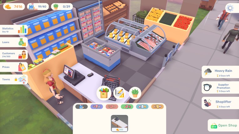 Local Supermarket Tycoon screenshot