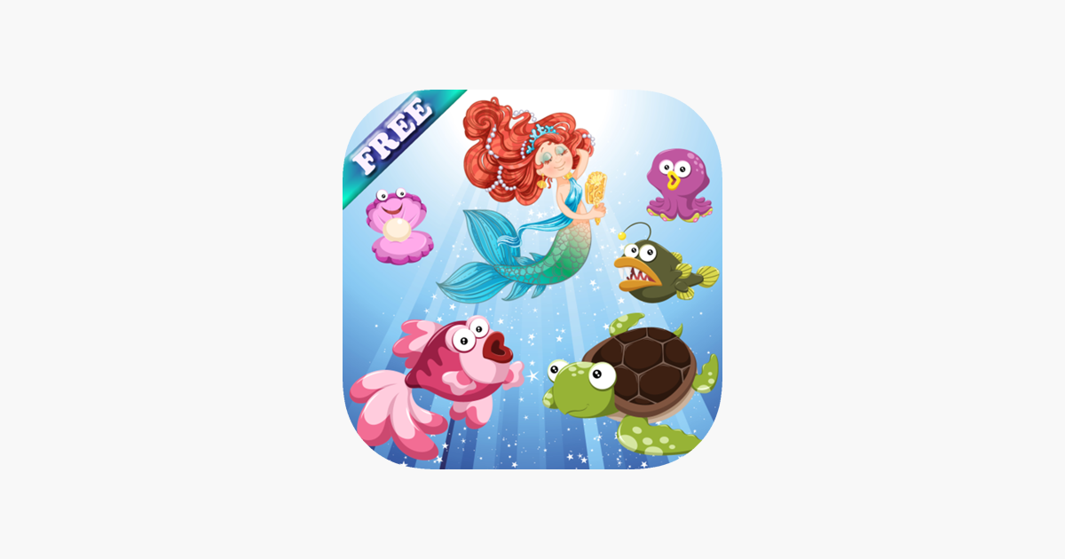 Games like Mermaids and Fishes for Toddlers and Kids : discover the ocean ! FREE app