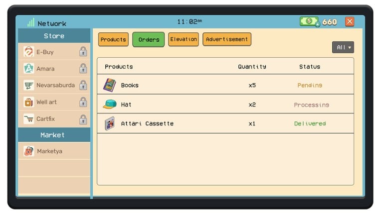 Packonomy screenshot