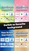 Picture Tile Puzzle! Swap &amp; Rotation Image