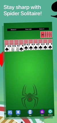 Spider Solitaire screenshot