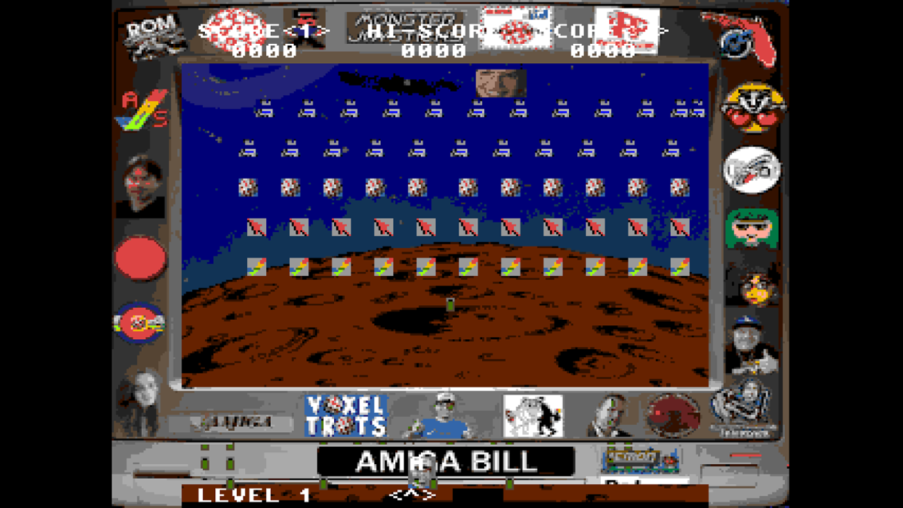 Games like ASCII Bill Invaders (Amiga)