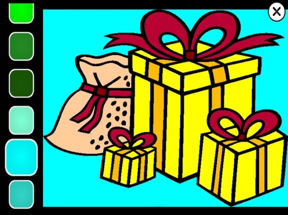 Coloring Book For Christmas - Paint Xmas Santa screenshot