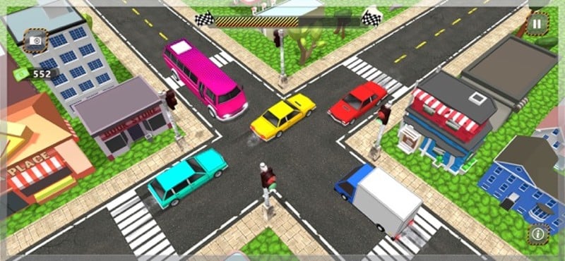 Crazy Traffic Parking Jam 3D screenshot