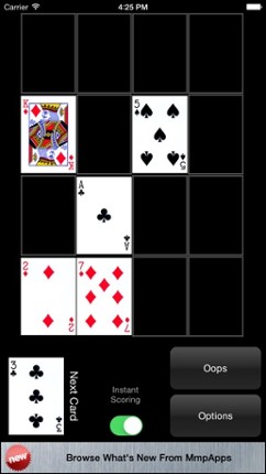 Cribbage Square - Solitaire screenshot