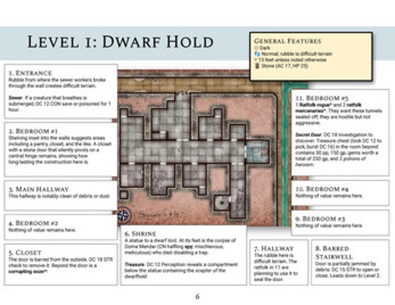 DD-01 The Darkness Beneath Dalentown for 5th Edition screenshot