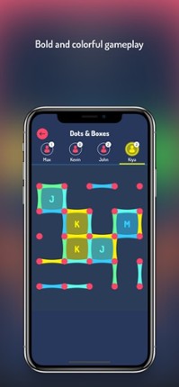 Dots &amp; Boxes -Retro board game Image