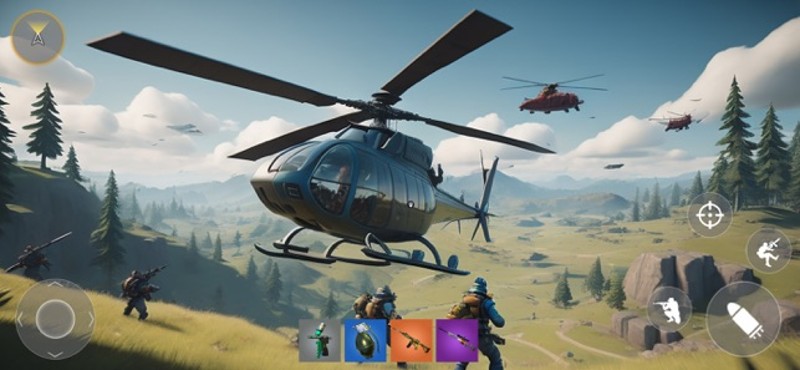 Epic Survival Battle Royale 3D screenshot