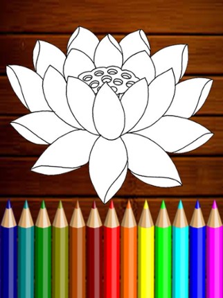 Flower Coloring Pages Free Games For Princess Girl Image