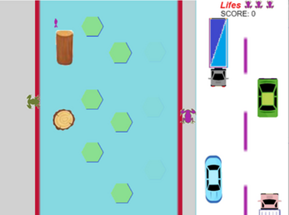 FROGGER 1button screenshot