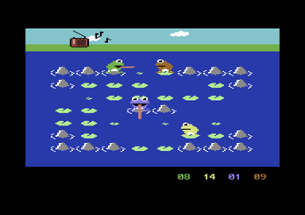 FROGS (C64) Image