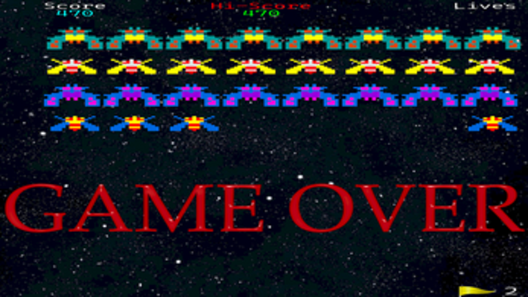 Galaga screenshot