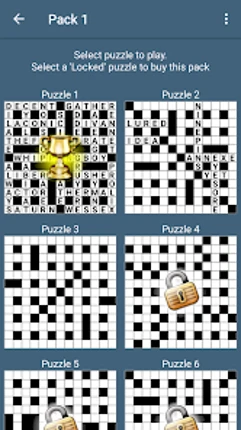 BestForPuzzles Quick Crossword screenshot