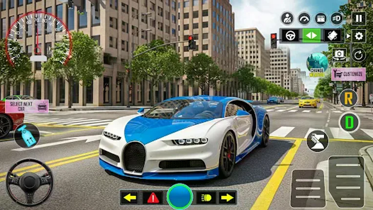 Urban Street Car Driving Game screenshot