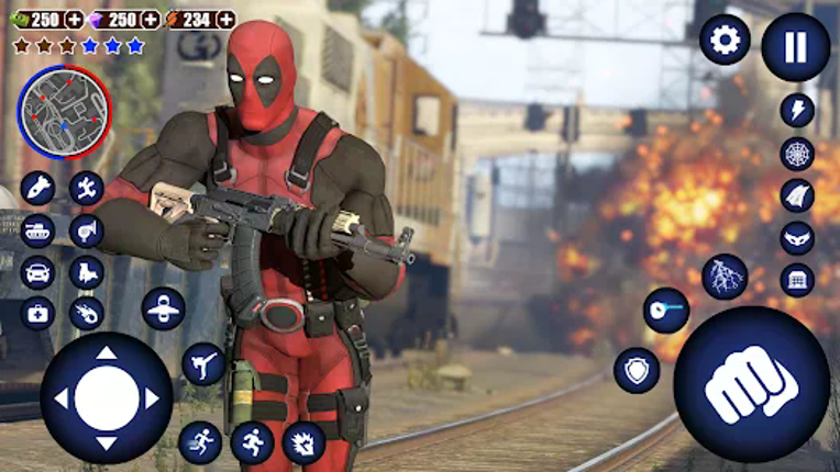 Miami Rope Hero Spider Game 2 screenshot