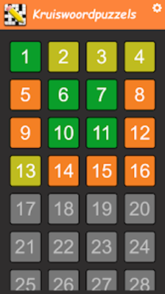 Kruiswoordpuzzel Nederlands screenshot