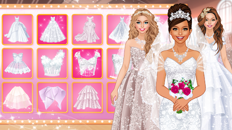 Wedding Bride Dress Up screenshot