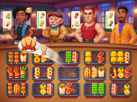 Grill Master: Foodie Sort Game Image