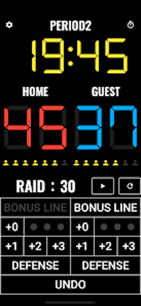 Kabaddi Scoreboard Image