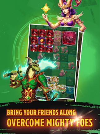 Friends & Dragons - Puzzle RPG screenshot