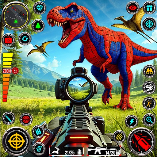 Games like Wild Dinosaur Hunting Zoo Game