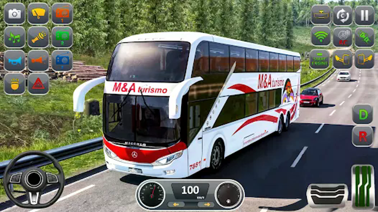 Euro Bus Transport Driving Sim screenshot