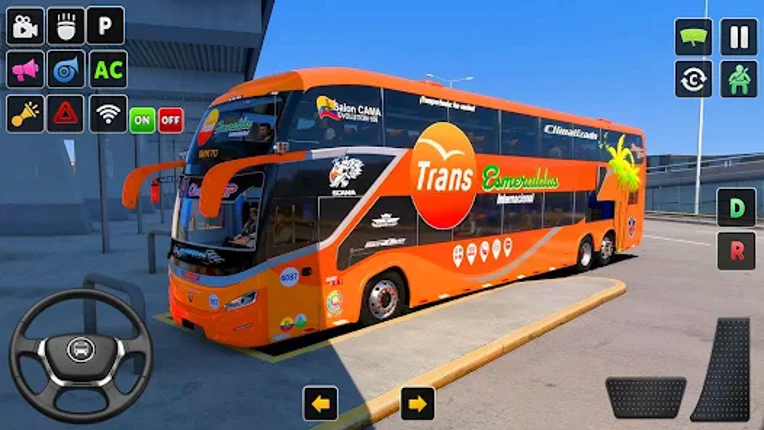 City Bus Driving 3D Euro Bus Image
