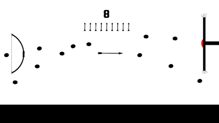 Archery Black - 1 MB Game screenshot