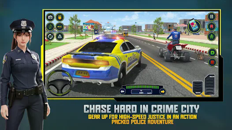 Police Cop Game Car Chase 3D screenshot