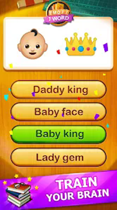 2 Emoji 1 Word - Emoji Games Image