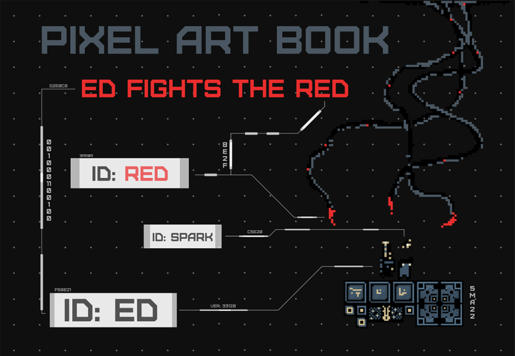 Games like Ed Fights the Red Pixel Art Book