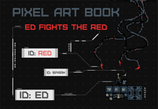 Ed Fights the Red Pixel Art Book Image