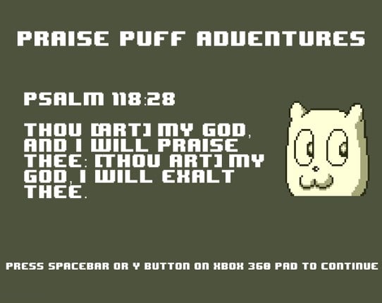 Praise Puff Adventures Game Cover